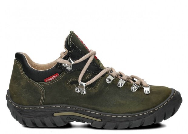 Trekking shoe NAGABA 055 rotten green crazy leather