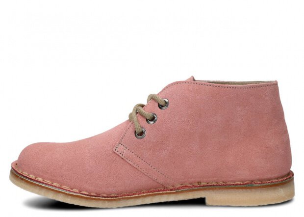 Ankle boot NAGABA 082 coral velours leather