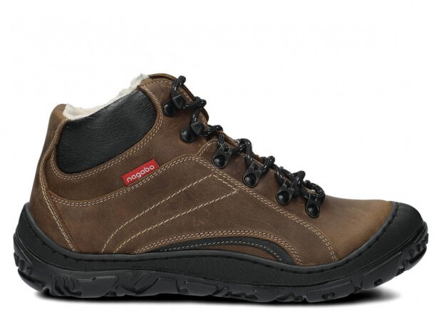 Trekking ankle boot NAGABA 258 olive crazy leather