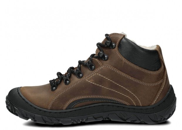 Trekking ankle boot NAGABA 258 olive crazy leather