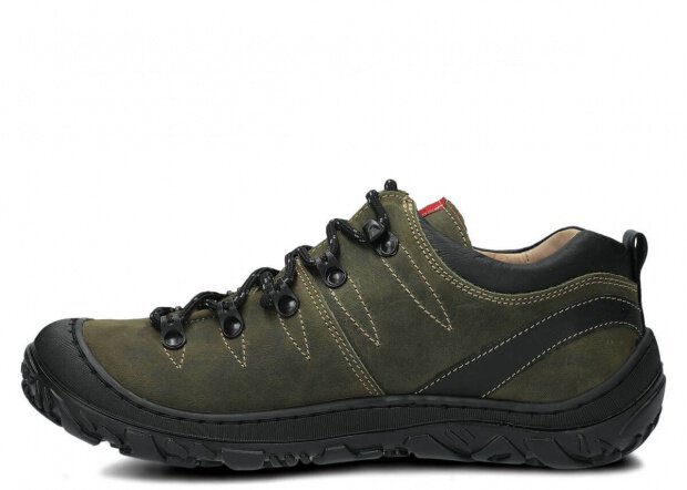 Trekking shoe NAGABA 241 rotten green crazy leather
