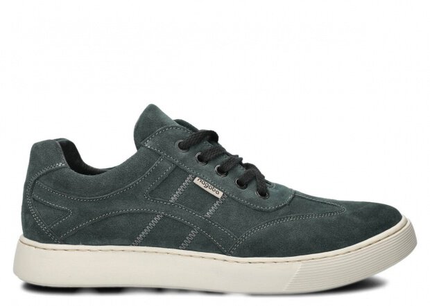 Men's shoe NAGABA 427 graphite velours leather