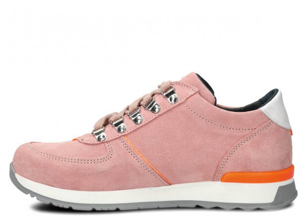 Shoe NAGABA 313 coral velours leather