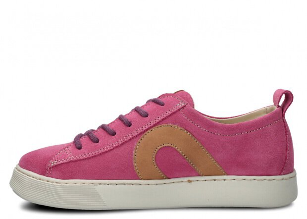 Shoe NAGABA 611 pink velours leather