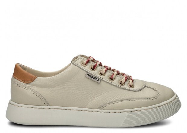 Shoe NAGABA 612 beige rustic leather
