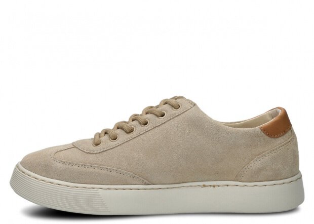 Shoe NAGABA 612 beige velours leather