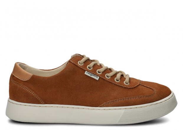 Shoe NAGABA 612 brown velours leather