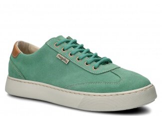 Shoe NAGABA 612 mint velours leather
