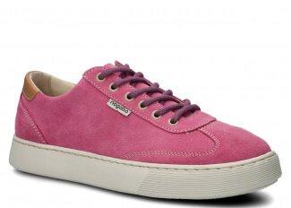Shoe NAGABA 612 pink velours leather