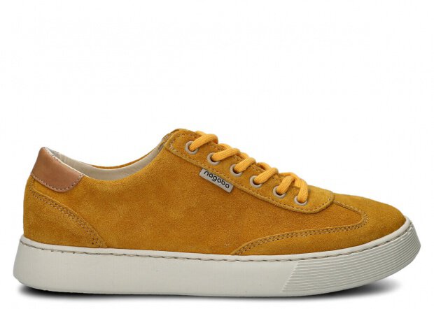 Shoe NAGABA 612 yellow velours leather