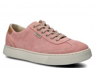 Shoe NAGABA 612 coral velours leather