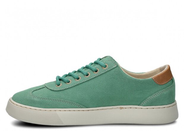 Shoe NAGABA 612 mint velours leather
