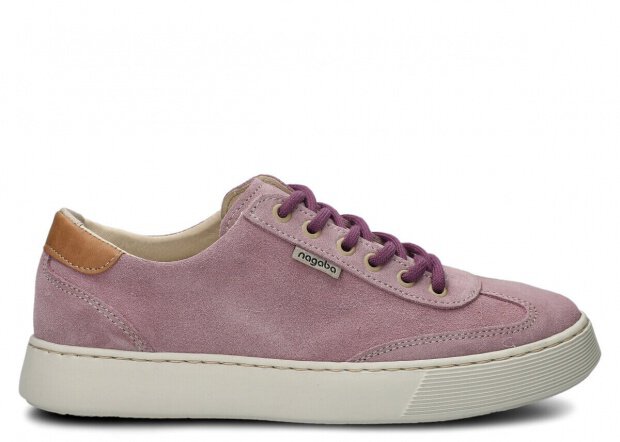 Shoe NAGABA 612 light pink velours leather