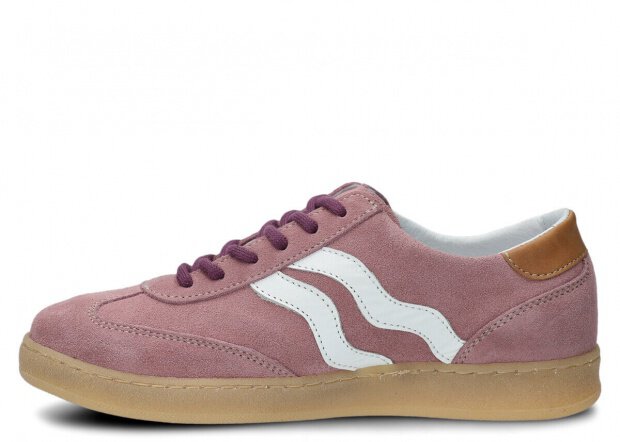 Shoe NAGABA 129 light pink velours leather