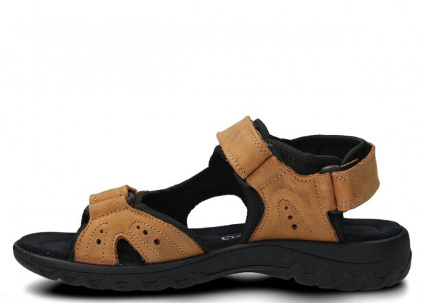 Women's sandal NAGABA 264 brown crazy leather