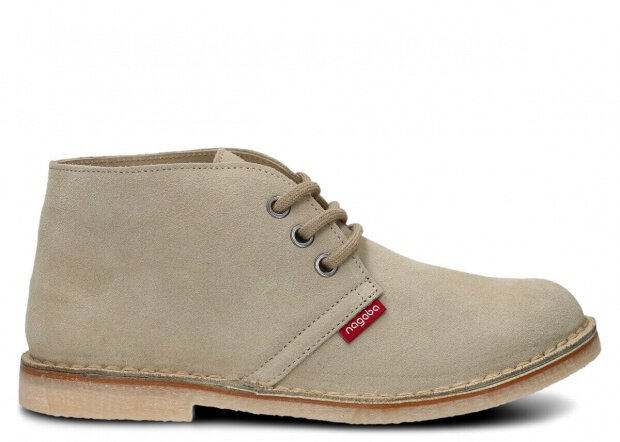 Ankle boot NAGABA 082 stone velours leather