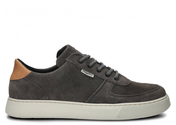 Men's shoe NAGABA 439 graphite velours leather