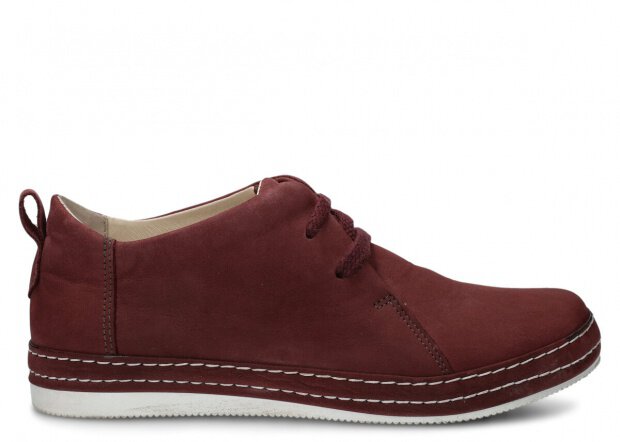 YOUTH SHOE MODEL 382 BURGUNDY SAMUEL - SIZE 38