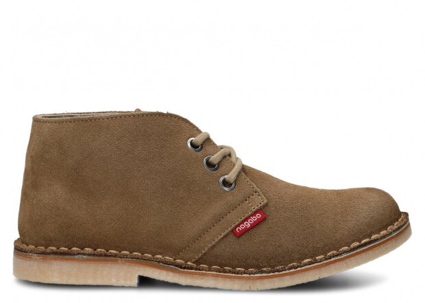 YOUTH BOOT MODEL 0821 BEIGE VELOURS - SIZE 38
