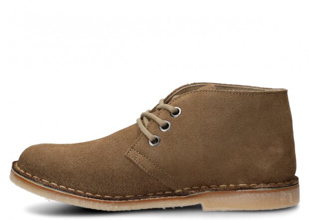 YOUTH BOOT MODEL 0821 BEIGE VELOURS - SIZE 38