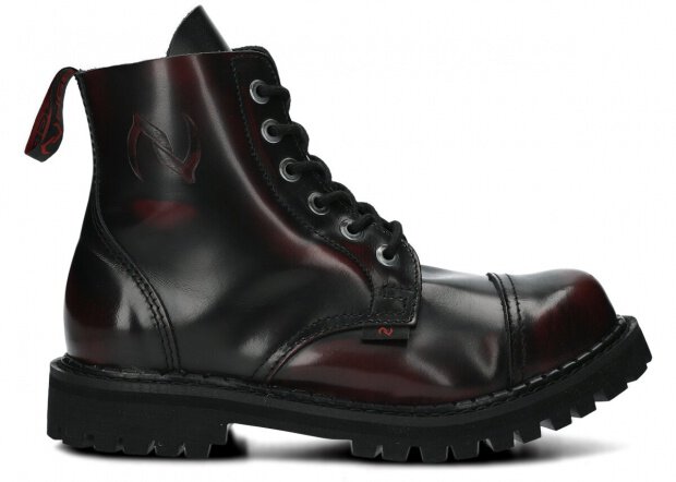 MEN BOOTS MODEL 06H BURGUNDY KABIR - SIZE 44
