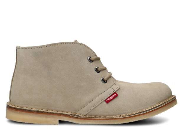 YOUTH BOOT MODEL 082 BEIGE VELOURS - SIZE 41