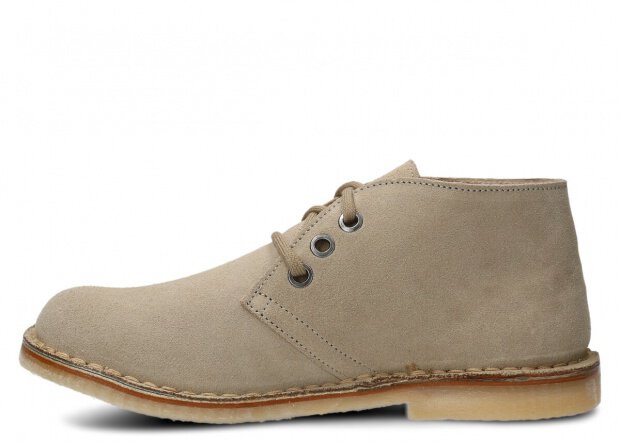 YOUTH BOOT MODEL 082 BEIGE VELOURS - SIZE 38