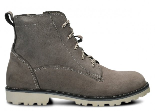 YOUTH BOOT MODEL 349 GREY SAMUEL + CHECK - SIZE 36