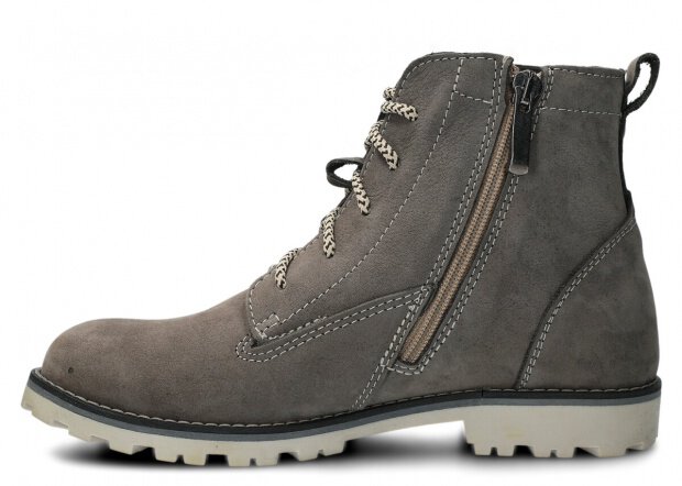 YOUTH BOOT MODEL 349 GREY SAMUEL + CHECK - SIZE 36