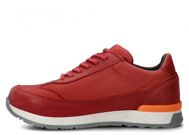 YOUTH SHOE MODEL 605 RED SAMUEL - SIZE 37