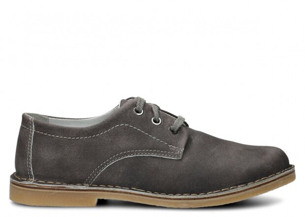 SHOE NAGABA 090 GREY SPORTV LEATHER - 41