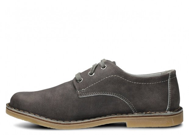 SHOE NAGABA 090 GREY SPORTV LEATHER - 41