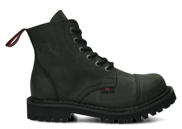 Combat booty NAGABA 6H rotten green crazy leather
