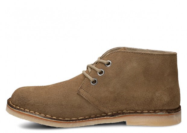 YOUTH BOOT MODEL 082 BEIGE VELOURS - SIZE 40