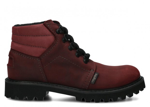 Hiking boot - NAGABA 1121  burgundy crazy leather