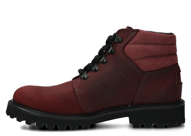 Hiking boot - NAGABA 1121  burgundy crazy leather