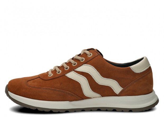 Men's shoe NAGABA 459 brown velours leather