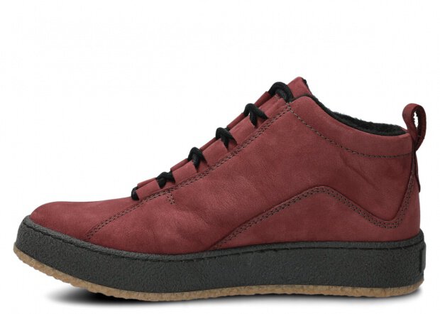 YOUTH BOOT MODEL 115 BURGUNDY SAMUEL  + FELT - SIZE 37