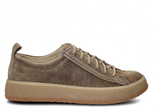 YOUTH SHOE MODEL 607 OLIVE VELOURS WAX - SIZE 38