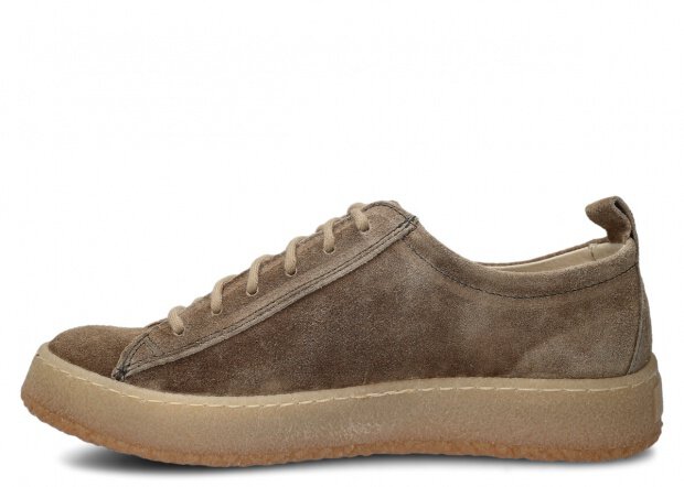 YOUTH SHOE MODEL 607 OLIVE VELOURS WAX - SIZE 38