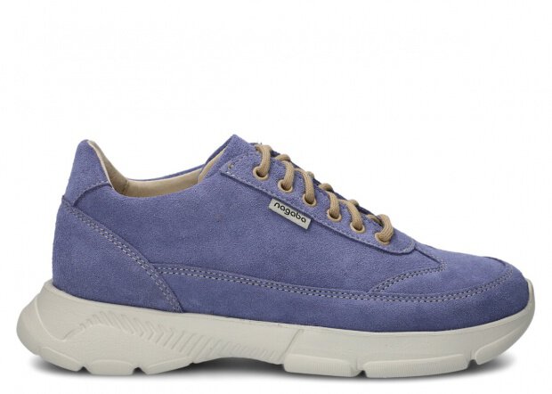 YOUTH SHOES MODEL 614 PURPLE VELOURS - SIZE 38