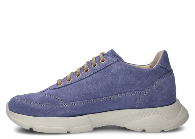 YOUTH SHOES MODEL 614 PURPLE VELOURS - SIZE 38