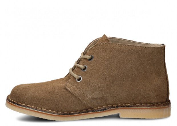 YOUTH BOOT MODEL 082 BEIGE VELOURS - SIZE 41