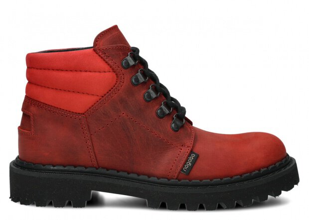 YOUTH BOOT MODEL 1121 RED CRAZY - SIZE 39