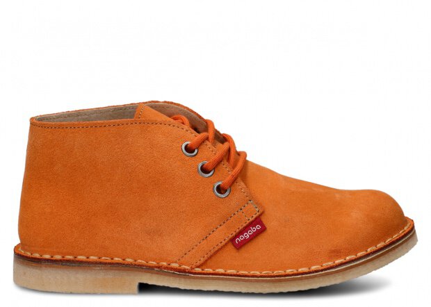 YOUTH BOOT MODEL 082 ORANGE VELOURS - SIZE 38