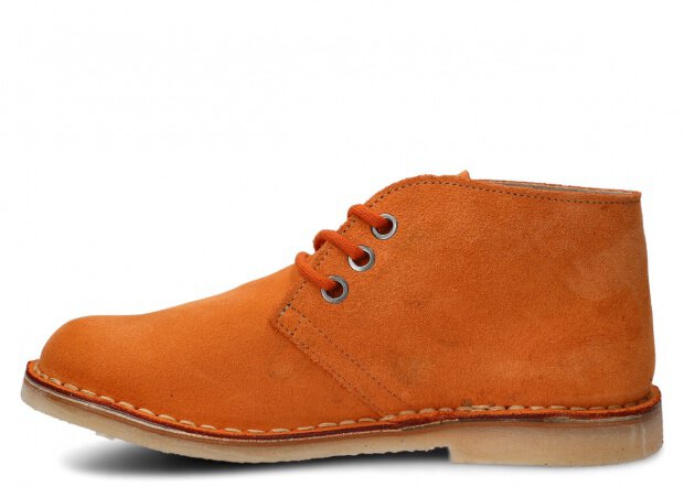 YOUTH BOOT MODEL 082 ORANGE VELOURS - SIZE 38