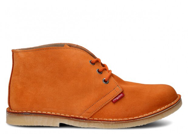 YOUTH BOOT MODEL 082 ORANGE VELOURS - SIZE 44