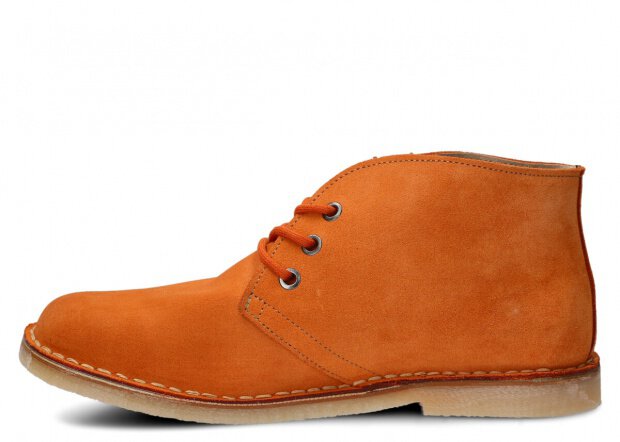 YOUTH BOOT MODEL 082 ORANGE VELOURS - SIZE 44