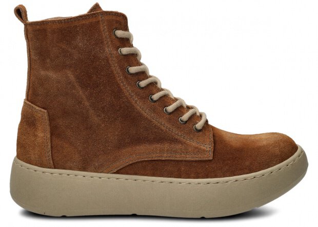 YOUTH BOOT MODEL 087 GINGER VELOURS WAX - SIZE 38