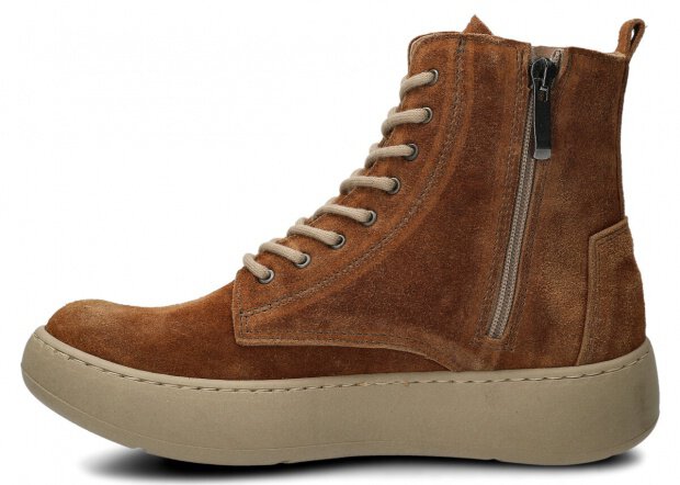 YOUTH BOOT MODEL 087 GINGER VELOURS WAX - SIZE 38
